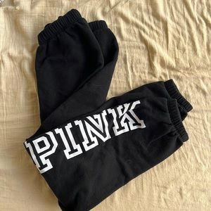 Worn PINK joggers size medium
